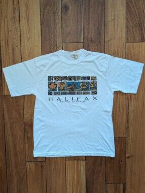 Halifax Nova Scotia Retro T-shirt (L)